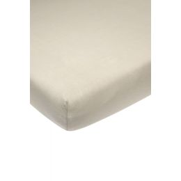 Meyco Juniorhoeslaken Jersey Sand<br/ >70 x 140/150 cm