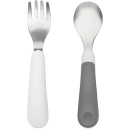 OXO Tot Vork & Lepel Grey