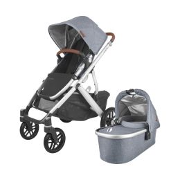 UPPAbaby VISTA V2 Gregory Zilver Frame/Bruin Leer