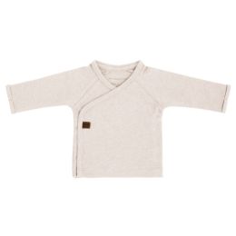 Baby's Only Trui Met Overslag Melange Warm Linen