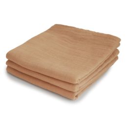 Mushie Multidoek Muslin Fall Yellow 3-Pack
