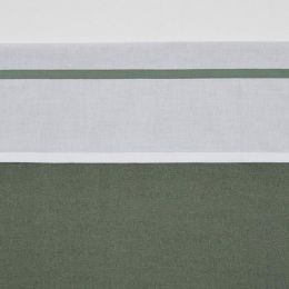 Meyco Ledikantlaken Bies Forest Green 100 x 150 cm