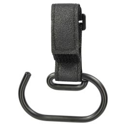 Dooky Buggy Hooks Large Black 2-Pack