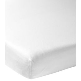 Meyco Ledikanthoeslaken Jersey Wit 60 x 120 cm