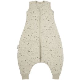 Meyco Slaapzak Winter Jumper Rib Mini Spots Sand Melange 80 cm
