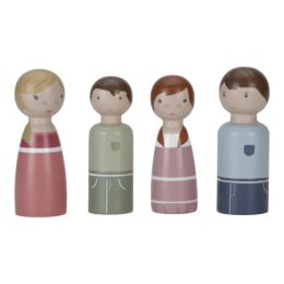 Little Dutch Aanvulset Poppenhuis - Familie Rosa FSC