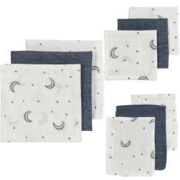 Meyco Starterset Hydrofiel Moon Indigo 9-Pack
