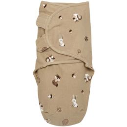 Meyco SwaddleMeyco Forest Animals Sand 0-3 Maanden 

