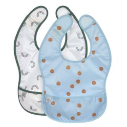 Lässig Lichtgewicht Slab Happy Rascals Smile Sky Blue 2-Pack