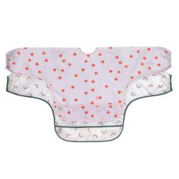 Lässig Slab Lange Mouw Happy Rascals Heart Lavender 2-Pack