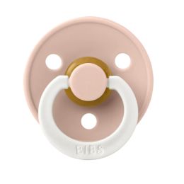 BiBs Glow In The Dark Fopspeen - Anatomisch - 6-18 Mnd - Blush 