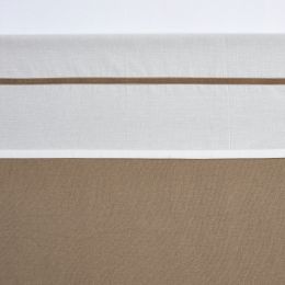 Meyco Ledikantlaken Bies Taupe 100 x 150 cm