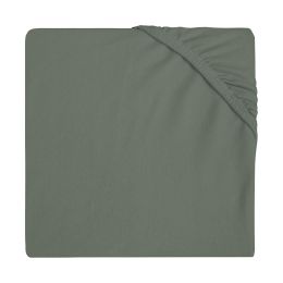 Jollein Wieghoeslaken Jersey 40 x 80/90 cm Ash Green
