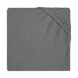 Jollein Hoeslaken Boxmatras Jersey Storm Grey 75 x 95 cm