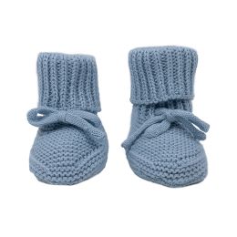 Lodger Slipper Knit Blue Fogg 0-6mnd Lodger Slipper Knit Blue Fogg 0-6mnd