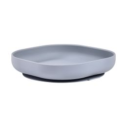 Beaba Silicone Bord met Zuignap - Kiezel Beaba Silicone Bord met Zuignap - Kiezel