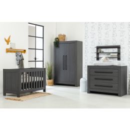 Interbaby Ledikant 60 x 120 - Commode 3 Laden - Hanglegkast 2 Deuren Austin