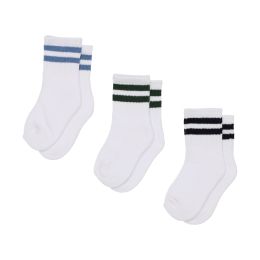 BD Collection Sportsokjes - 3 Stuks - 0-6mnd - Multi White 