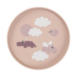 Done By Deer Foodie Plate Happy Clouds Powder