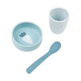 Done By Deer Eerste Eetset Blue Done By Deer Eerste Eetset Blue