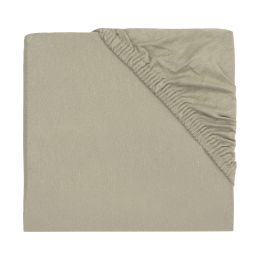 Jollein Hoelaken Boxmatras Jersey Olive Green 75 x 95 cm