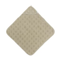 Jollein Badcape Badstof Miffy Jacquard Olive Green