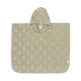 Jollein Miffy Jacquard Badponcho - Olive Green