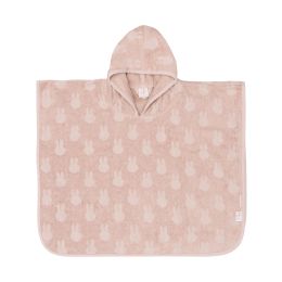 Jollein Miffy Jacquard Badponcho - Wild Rose