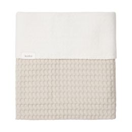 Koeka Ledikantdeken Cotton Fleece Wafel Amsterdam Sand 



