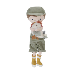 Little Dutch Knuffelpop Boer Jim Met Kip 35 cm