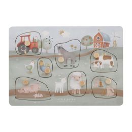 Little Dutch Geluidenpuzzel Little Farm FSC