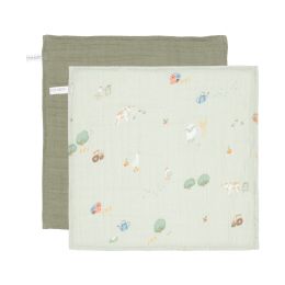 Little Dutch Monddoek Hydrofiel Little Farm / Olive