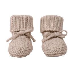 Lodger Slipper Knit Birch 0-6mnd 0-6 maanden