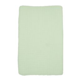Meyco Aankleedkussenhoes Hydrofiel Pre-Washed Uni Soft Green