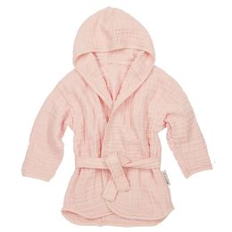 Meyco Badjas Hydrofiel Pre-Washed Uni Soft Pink mt.86/92 86-92