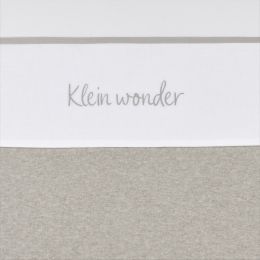 Meyco Ledikantlaken Klein Wonder Greige 100 x 150 cm


