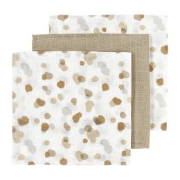 Meyco Multidoek Hydrofiel Stains Sand 70 x 70 cm 3-Pack