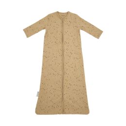 Meyco Slaapzak Winter Rib Mini Spot Toffee Melange 110 cm 

