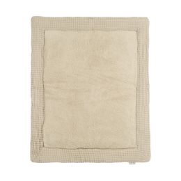 Meyco Boxkleed Wafel Teddy Sand 80 x 100 cm


