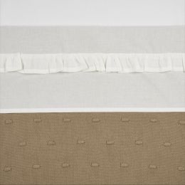 Meyco Wieglaken Ruffle Offwhite 75 x 100 cm