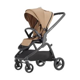 Mutsy Wandelwagen Flow Black Frame - Cognac Grip - Hazel



