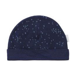 Noppies Muts Omkeerbaar Navar Print Black Iris 0-3 maanden