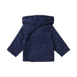Noppies Vest Omkeerbaar Naper Print Black Iris 50