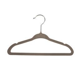 Puck Kledinghanger - 6 stuks - Velours Zand Puck Kledinghanger - 6 stuks - Velours Zand