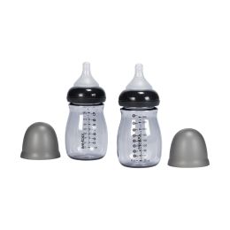 We-Too Fles Black 260 ml 2-Pack