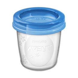Philips Avent Via Bewaarbekers 180ml (10 stuks) - SCF618/10