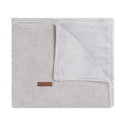 Baby's Only Ledikantdeken Sense Teddy Kiezelgrijs100 x 135 cm 