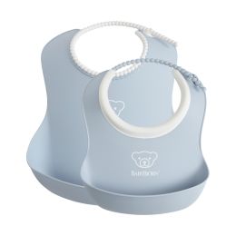 Baby Björn® Slabbetje - Set van 2 - Pastelblauw