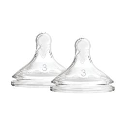 Dr. Brown's Flesspeen Brede Hals Options+ Fase 3 2-Pack