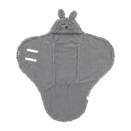 Jollein Wikkeldeken Bunny Storm Grey